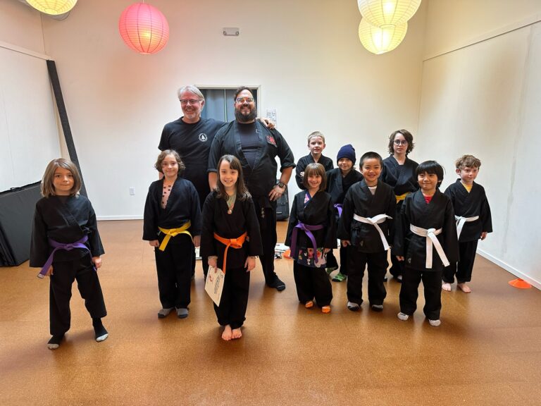 Kids' kung fu promotion day!